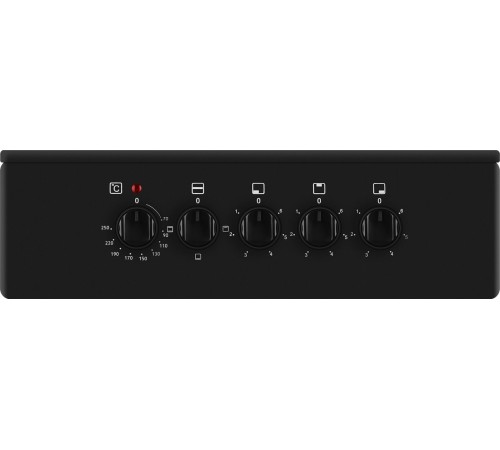 Плита Электрическая Weissgauff WES E2V05 B черный стеклокерамика (без крышки)