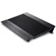 Подставка для ноутбука Deepcool N8 Black 380x278x55мм 3xUSB 2x 140ммFAN 1244г алюминий черный