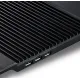 Подставка для ноутбука Deepcool N8 Black 380x278x55мм 3xUSB 2x 140ммFAN 1244г алюминий черный