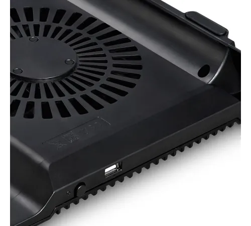 Подставка для ноутбука Deepcool N8 Black 380x278x55мм 3xUSB 2x 140ммFAN 1244г алюминий черный Подставка для ноутбука Deepcool N8 Black 380x278x55мм 3xUSB 2x 140ммFAN 1244г алюминий черный