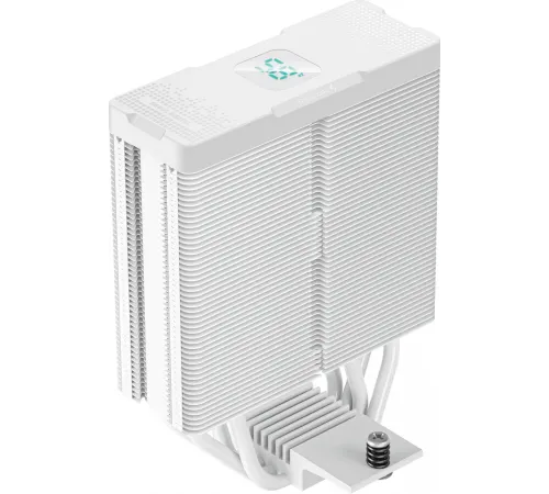 Кулер для процессора DEEPCOOL AG400 DIGITAL WH ARGB LGA1700/1200/115X/AM5/AM4 (9шт/кор, TDP 220W, PWM, ARGB Fan 120mm, 4 тепл. трубки, белый) RET (AG400 DIGITAL WH ARGB) Кулер для процессора DEEPCOOL AG400 DIGITAL WH ARGB LGA1700/1200/115X/AM5/AM4 (9шт/кор, TDP 220W, PWM, ARGB Fan 120mm, 4 тепл. трубки, белый) RET (AG400 DIGITAL WH ARGB)