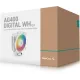 Кулер для процессора DEEPCOOL AG400 DIGITAL WH ARGB LGA1700/1200/115X/AM5/AM4 (9шт/кор, TDP 220W, PWM, ARGB Fan 120mm, 4 тепл. трубки, белый) RET (AG400 DIGITAL WH ARGB)