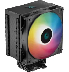 Кулер для процессора DEEPCOOL AG500 DIGITAL ARGB LGA1700/1200/115X/AM5/AM4 (9шт/кор, TDP 240W, PWM, ARGB Fan 120mm, 5 тепл. трубок) RET (AG500 DIGITAL ARGB)