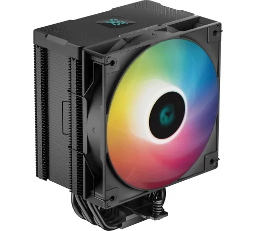 Кулер для процессора DEEPCOOL AG500 DIGITAL ARGB LGA1700/1200/115X/AM5/AM4 (9шт/кор, TDP 240W, PWM, ARGB Fan 120mm, 5 тепл. трубок) RET (AG500 DIGITAL ARGB) Кулер для процессора DEEPCOOL AG500 DIGITAL ARGB LGA1700/1200/115X/AM5/AM4 (9шт/кор, TDP 240W, PWM, ARGB Fan 120mm, 5 тепл. трубок) RET (AG500 DIGITAL ARGB)