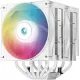 Кулер для процессора DEEPCOOL AG620 DIGITAL WH ARGB LGA1700/1200/115X/AM5/AM4 (8шт/кор, TDP 260W, PWM, DUAL Fan 120mm, 6 тепл. трубок, белый) RET (AG620 DIGITAL WH ARGB)