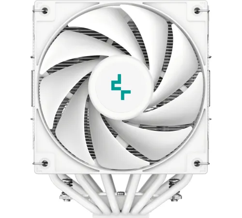 Кулер для процессора DEEPCOOL AG620 DIGITAL WH ARGB LGA1700/1200/115X/AM5/AM4 (8шт/кор, TDP 260W, PWM, DUAL Fan 120mm, 6 тепл. трубок, белый) RET (AG620 DIGITAL WH ARGB) Кулер для процессора DEEPCOOL AG620 DIGITAL WH ARGB LGA1700/1200/115X/AM5/AM4 (8шт/кор, TDP 260W, PWM, DUAL Fan 120mm, 6 тепл. трубок, белый) RET (AG620 DIGITAL WH ARGB)