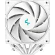 Кулер для процессора DEEPCOOL AG620 DIGITAL WH ARGB LGA1700/1200/115X/AM5/AM4 (8шт/кор, TDP 260W, PWM, DUAL Fan 120mm, 6 тепл. трубок, белый) RET (AG620 DIGITAL WH ARGB)