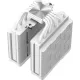 Кулер для процессора DEEPCOOL AG620 DIGITAL WH ARGB LGA1700/1200/115X/AM5/AM4 (8шт/кор, TDP 260W, PWM, DUAL Fan 120mm, 6 тепл. трубок, белый) RET (AG620 DIGITAL WH ARGB)