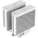Кулер для процессора DEEPCOOL AG620 DIGITAL WH ARGB LGA1700/1200/115X/AM5/AM4 (8шт/кор, TDP 260W, PWM, DUAL Fan 120mm, 6 тепл. трубок, белый) RET (AG620 DIGITAL WH ARGB)