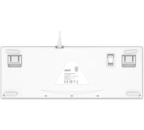 Клавиатура Acer OKR302 механическая белый USB беспроводная BT/Radio for gamer для ноутбука LED (ZL.KBDEE.016) Клавиатура Acer OKR302 механическая белый USB беспроводная BT/Radio for gamer для ноутбука LED (ZL.KBDEE.016)