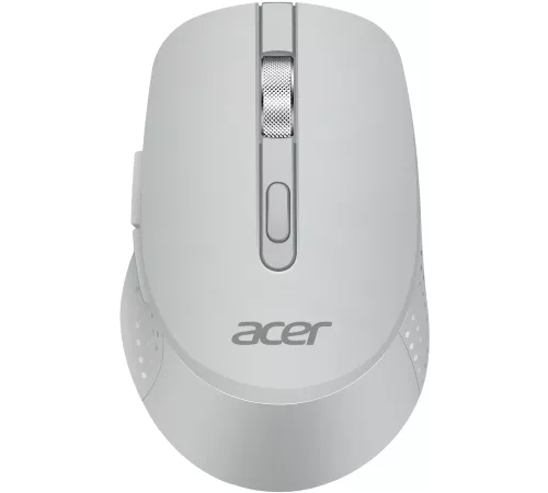 Мышь Acer OMR310 светло-серый оптическая 1600dpi беспров. BT/Radio USB (ZL.MCECC.033)