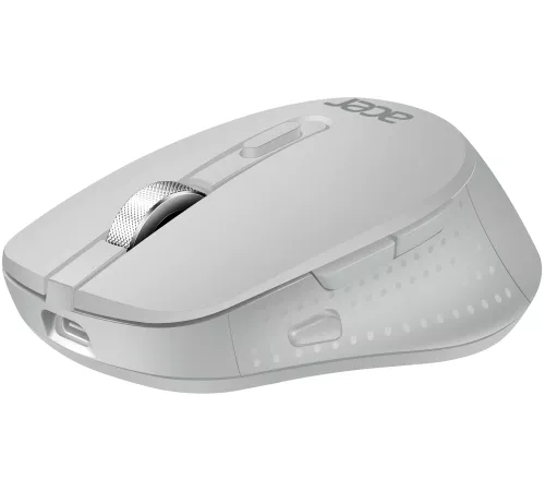 Мышь Acer OMR310 светло-серый оптическая 1600dpi беспров. BT/Radio USB (ZL.MCECC.033)