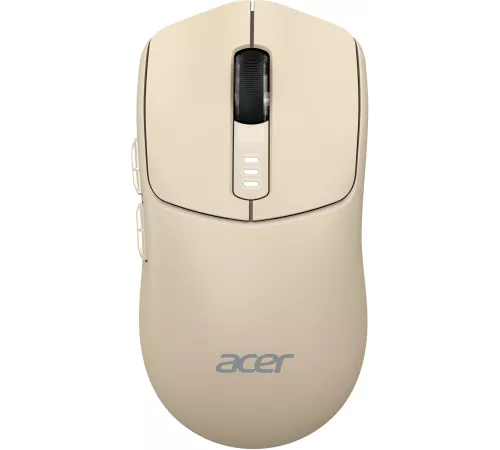 Мышь Acer OMR312 бежевый оптическая 3200dpi беспров. BT/Radio USB (ZL.MCECC.037)