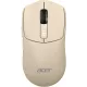 Мышь Acer OMR312 бежевый оптическая 3200dpi беспров. BT/Radio USB (ZL.MCECC.037)