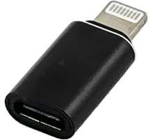 Переходник Buro BU-LIGHT-TYPEC(F) Lightning (m)-USB Type-C (F) черный