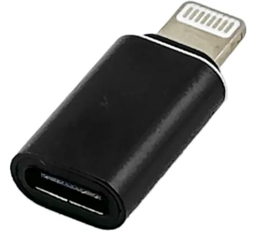 Переходник Buro BU-LIGHT-TYPEC(F) Lightning (m)-USB Type-C (F) черный Переходник Buro BU-LIGHT-TYPEC(F) Lightning (m)-USB Type-C (F) черный