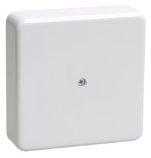Iek UKO10-075-075-020-K01 Коробка КМ41212-01 распаячная для о/п 75х75х20 мм белая (6 клемм 6мм2)