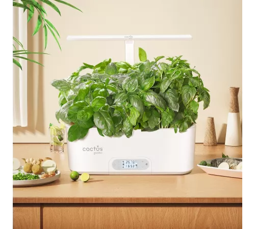 Кашпо Cactus GARDEN 4.7л белый (CS-SMARTPOT-11)