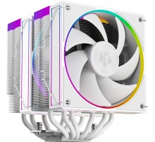 Устройство охлаждения(кулер) ID-Cooling Frozn A620 ARGB Wh Soc-AM5/AM4/1151/1200/2066/1700 4-pin Al+Cu 270W 1200gr LED Ret