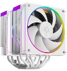 Устройство охлаждения(кулер) ID-Cooling Frozn A620 ARGB Wh Soc-AM5/AM4/1151/1200/2066/1700 4-pin Al+Cu 270W 1200gr LED Ret