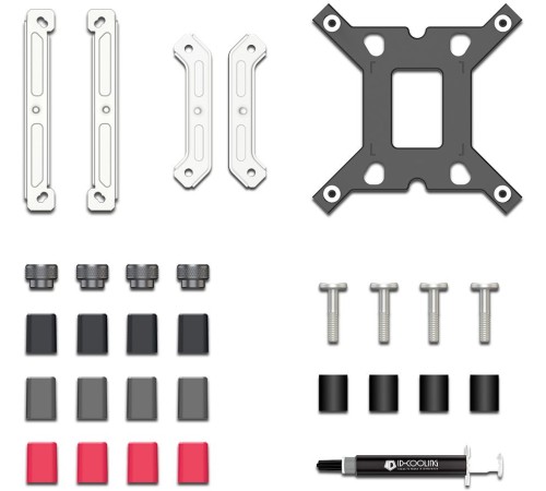 Устройство охлаждения(кулер) ID-Cooling Frozn A620 ARGB Wh Soc-AM5/AM4/1151/1200/2066/1700 4-pin Al+Cu 270W 1200gr LED Ret