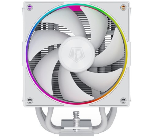 Устройство охлаждения(кулер) ID-Cooling Frozn A610 ARGB Wh Soc-AM5/AM4/1151/1200/2066/1700 4-pin Al+Cu 250W 940gr LED Ret