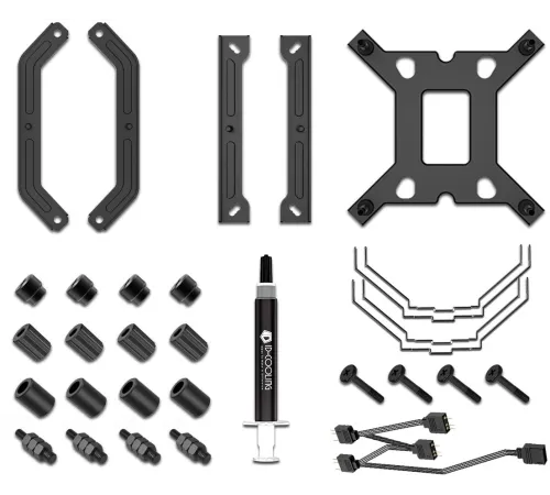 Устройство охлаждения(кулер) ID-Cooling SE-234-ARGB V2 Soc-AM5/AM4/1151/1200/1700 4-pin Al+Cu 200W 950gr LED Ret