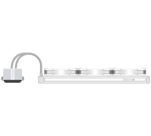 Система водяного охлаждения ID-Cooling Dashflow 360 Basic White 1150/1155/S1156/1151/1200/1700, AM4/AM5
