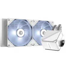 Система водяного охлаждения ID-Cooling Dashflow 240 Basic White 1150/1155/S1156/1151/1200/1700, AM4/AM5