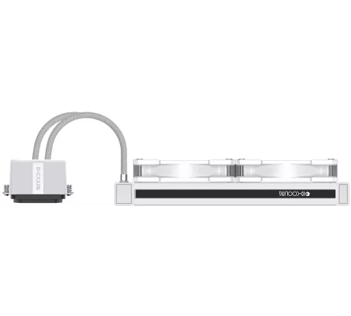 Система водяного охлаждения ID-Cooling Dashflow 240 Basic White 1150/1155/S1156/1151/1200/1700, AM4/AM5
