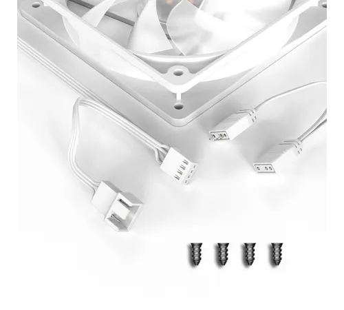 Вентилятор для корпуса ID-COOLING 120x120mm 4pin PWM white (XF-120-ARGB-W) Вентилятор для корпуса ID-COOLING 120x120mm 4pin PWM white (XF-120-ARGB-W)