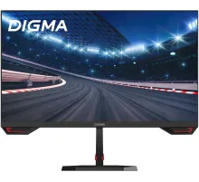 Монитор Digma 27" Overdrive 27P511F черный IPS LED 4ms 16:9 HDMI M/M матовая 300cd 178гр/178гр 1920x1080 180Hz G-Sync FreeSync DP 5.8кг