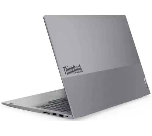 Ноутбук Lenovo Thinkbook 16 G6 IRL Core i7 13700H 16Gb SSD512Gb Intel Iris Xe graphics 16" IPS WUXGA (1920x1200) noOS grey WiFi BT Cam Bag (21KH00E8AK)