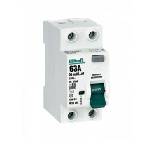 Выключатель дифференциального тока (УЗО) 2п 63А 30мА тип AC 6кА УЗО-03 DEKraft 14210DEK