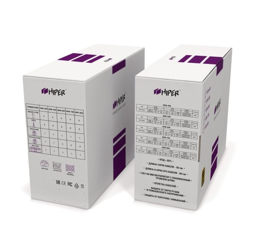 блок питания для ПК 600 Ватт Hiper HPB-600