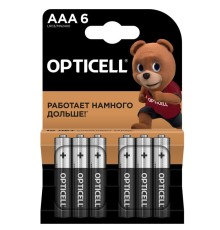 Элемент питания (батарейка) BASIC AAA 6 PCS 5051007 OPTICELL