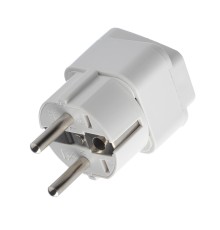 Сетевой переходник GoPower универсальный 1р.С/З белый (1/10/800) GoPower универсальный 1р.С / З белый (1 / 10 / 800) (00-00025058)