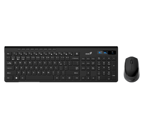 Комплект кл-ра+мышь беспроводн. Genius Smart KM-8230 black USB (31340015408) Комплект кл-ра+мышь беспроводн. Genius Smart KM-8230 black USB (31340015408)
