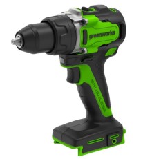 Greenworks GD24DD90 Дрель-шуруповерт аккумуляторная,  24V, 90 Нм, бесщеточная, без АКБ и ЗУ [3707507]