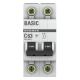 EKF mcb4729-2-63C Автоматический выключатель 2P 63А (C) 4,5кА ВА 47-29 EKF Basic