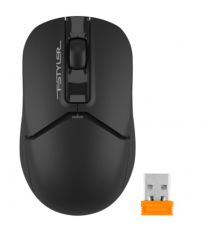 Мышь беспроводная A4Tech Fstyler FG12S black (USB, оптическая, 1200dpi, 4but, silent) (FG12S BLACK)
