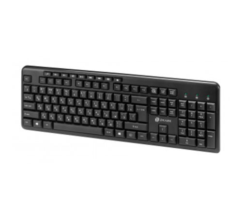 Комплект (клавиатура+мышь) Oklick 225M, USB, беспроводной, черный [1454537]