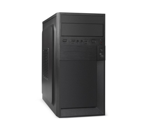 Exegate EX291139RUS Корпус Minitower ExeGate BAA-105-01 (mATX, без БП, 4*USB, аудио, черный)
