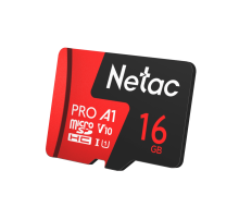 Карта памяти Netac MicroSD card P500 Extreme Pro 16GB, retail version w/SD adapter