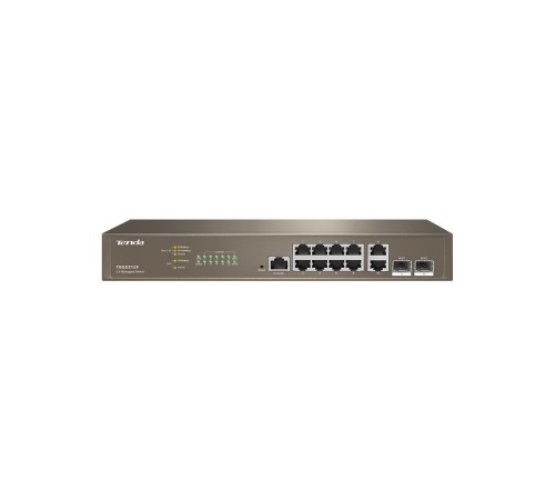 Коммутатор 10PORT 1000M 2SFP TEG5312F TENDA