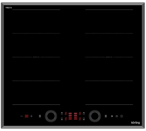 Встраиваемая варочная панель Korting HIB 68700 B Quadro Встраиваемая варочная панель Korting HIB 68700 B Quadro