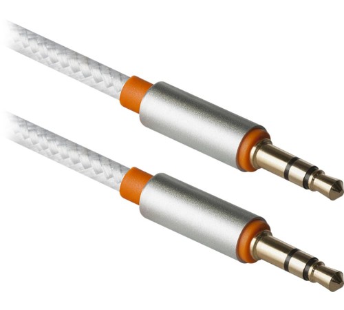 Кабель AUDIO 3.5MM 1.2M JACK M- JACK M 87513 DEFENDER Кабель AUDIO 3.5MM 1.2M JACK M- JACK M 87513 DEFENDER