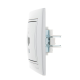 Розетка компьютерная 1-м СП Mira RJ45 сер. метал. LEZARD 701-1010-139