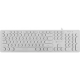 Oklick 420MRL white USB slim Multimedia LED [1091227]