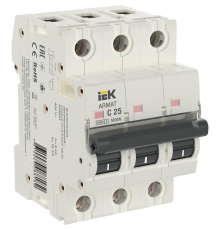 IEK AR-M06N-3-C025 ARMAT Авт. выкл. M06N 3P C 25А